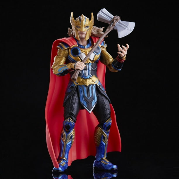 Marvel Legends Series Thor: Love and Thunder, figurine de collection de 15  cm avec 3 accessoires 