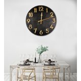 Large Decorative Wall Clock, 42 Inch Round Oversized Arabic Numeral ...