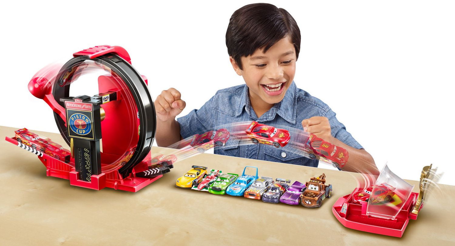 Disney Pixar Cars Lightspeed Loopin Launcher Walmart