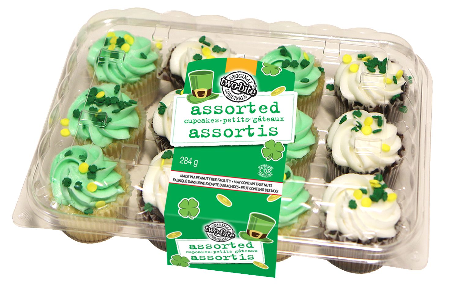 twobite St. Patrick's Assorted Mini Cupcakes 12ct Walmart Canada