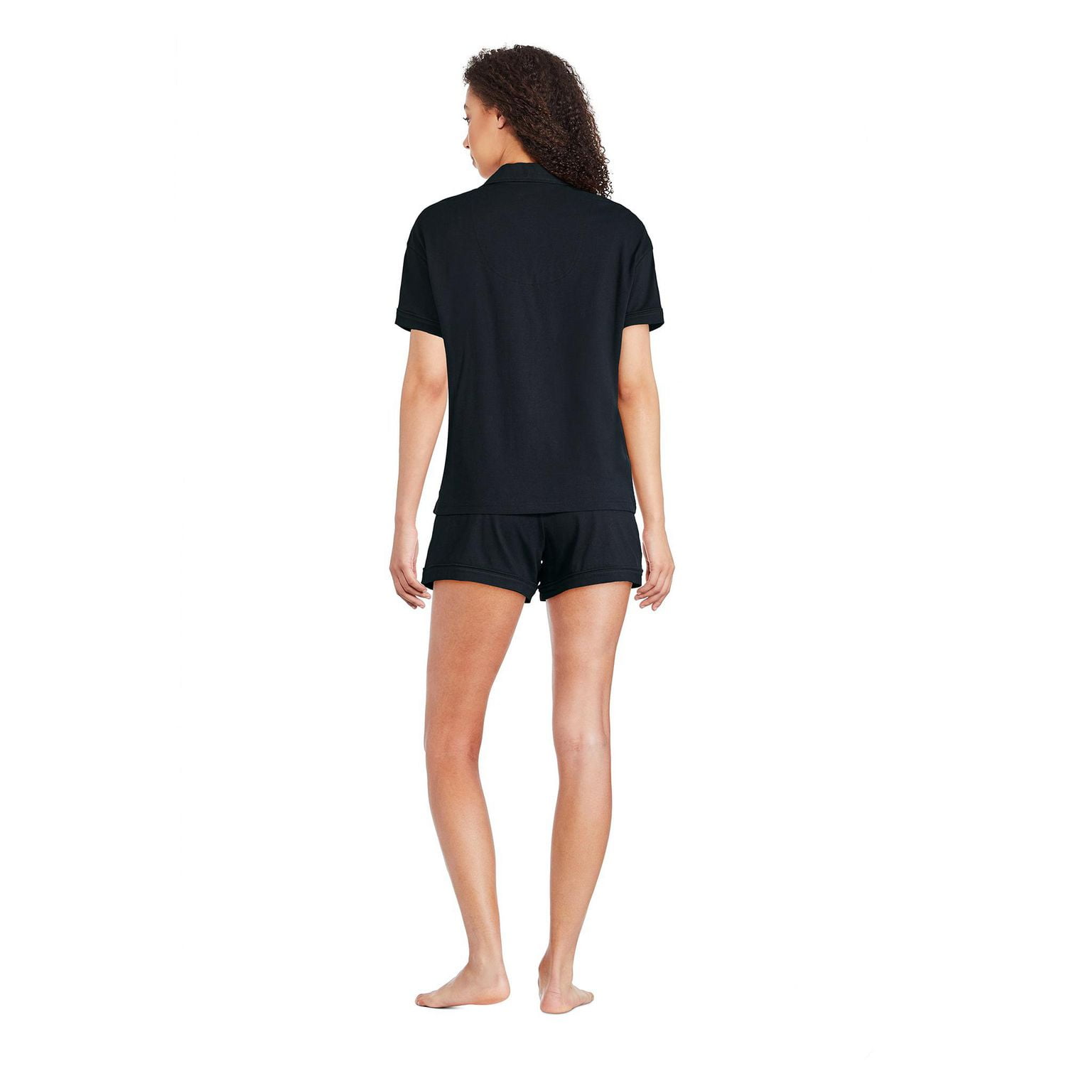 George Women's Notch Collar Pajama 2-Piece Set