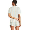 thumbnail image 3 of Pyjama 2 pièces avec haut à col cranté George pour femmes, 3 of 6