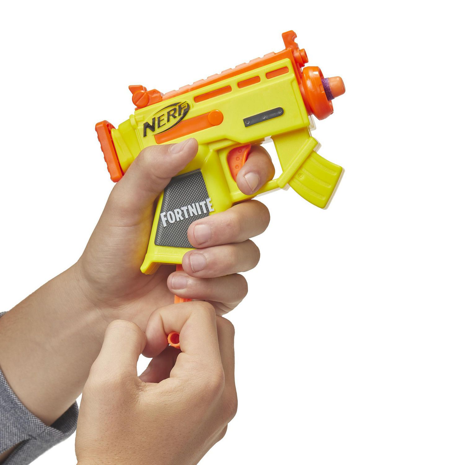 Adults Nerf Fortnite Llama Nerf MicroShots Dart-Firing Toy Blaster and 2 Official Nerf Elite Darts For Kids Teens