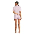 thumbnail image 3 of Pyjama 2 pièces avec haut à col cranté George pour femmes, 3 of 6