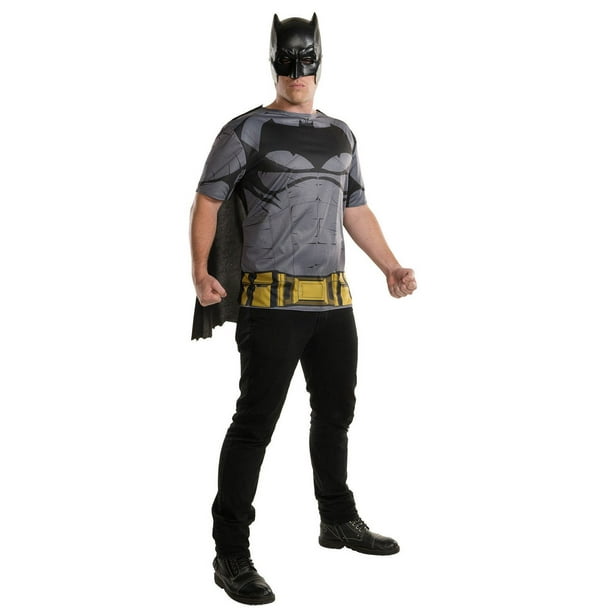 Costume pour adultes T-shirt Batman de Batman v Superman: Dawn of Justice par Rubie's