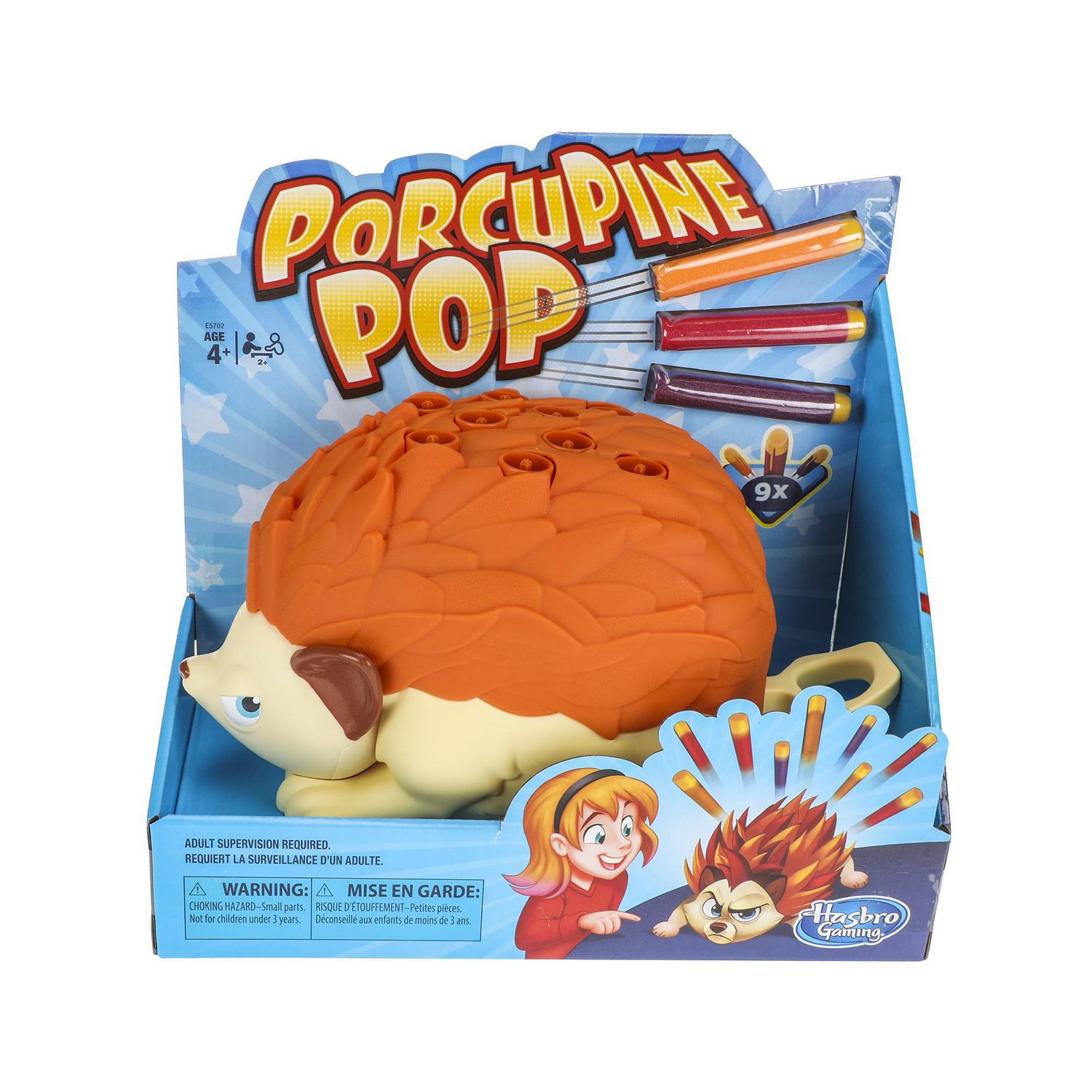Porcupine Pop Kids Game 