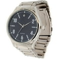 thumbnail image 2 of Men's Silver-Tone Link Bracelet Watch & ID Bracelet Set, 2 of 3