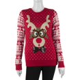 thumbnail image 1 of Chandail de Noël 3D George pour femmes, 1 of 2