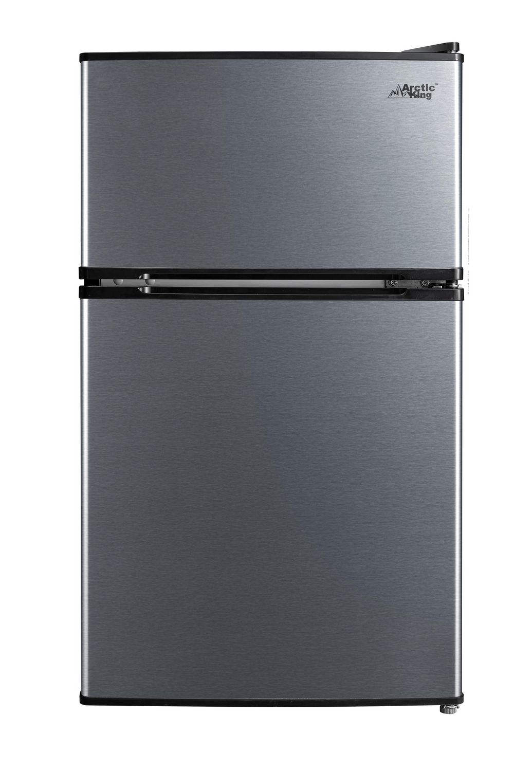 Arctic King 3.2 Cu Ft Two Door Mini Fridge with Freezer, Stainless Steel  Look, E-star | Walmart Canada