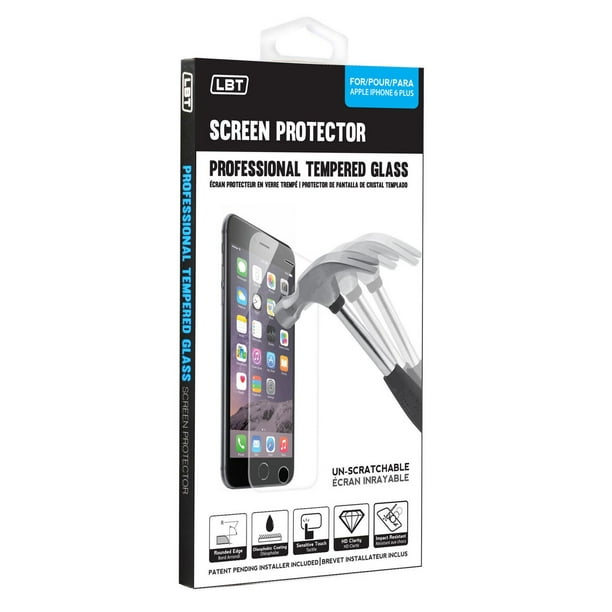 Protecteur d'écran LBT en verre trempé pour iPhone 6/6S