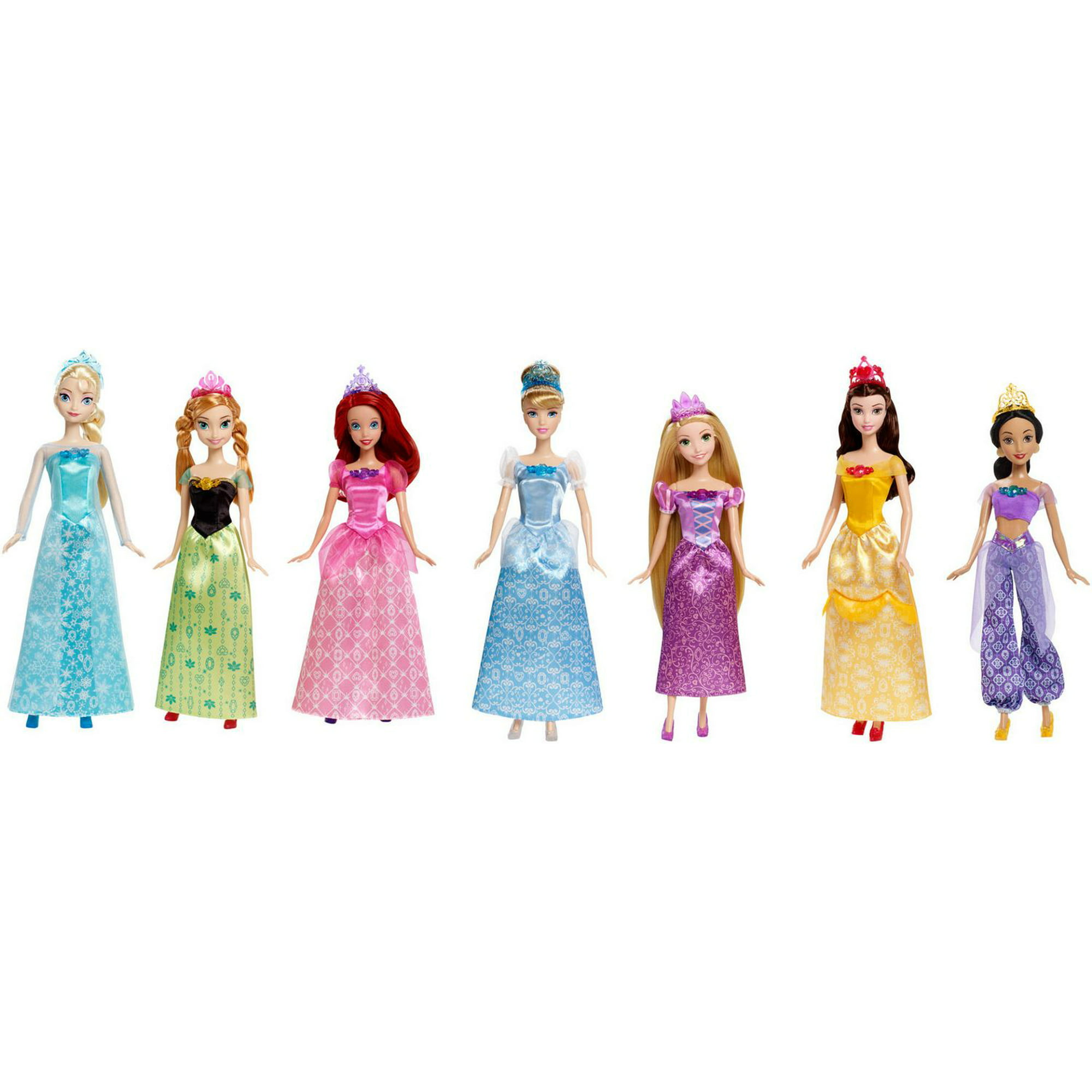 Disney Princess Doll Collection - 7 Pack 