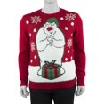thumbnail image 1 of George Men's 3D Christmas Sweater, 1 of 1