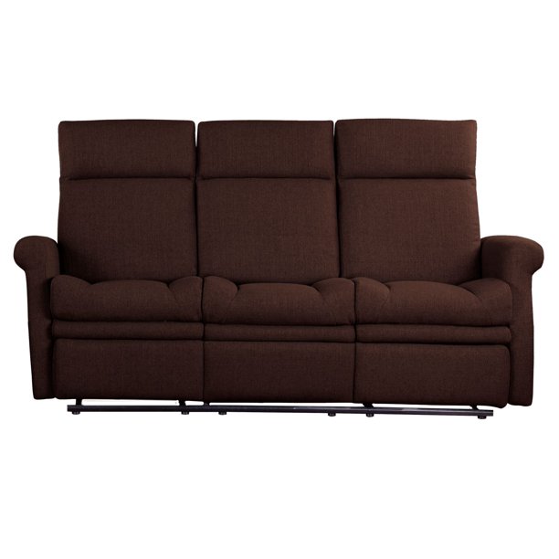 Sofa inclinable pivotant D614 de Shermag - polyester - gris foncé