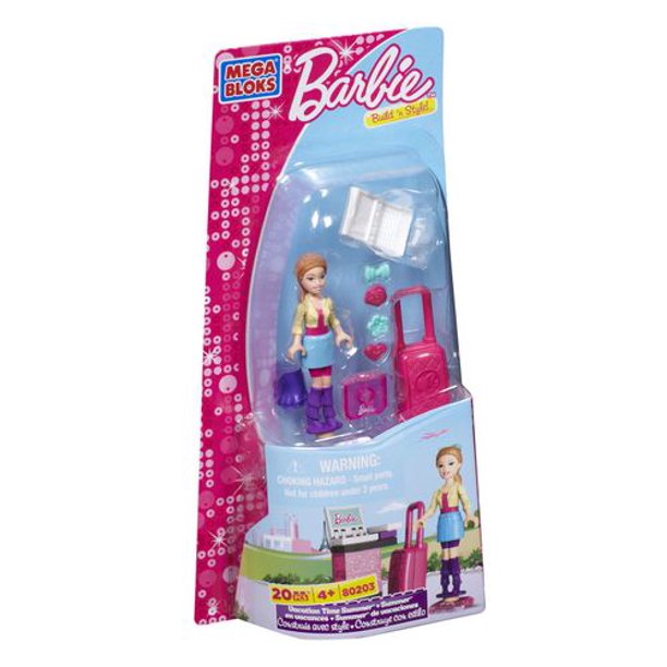 Summer en vacances à construire « Build 'n Style » Barbie de Mega Bloks