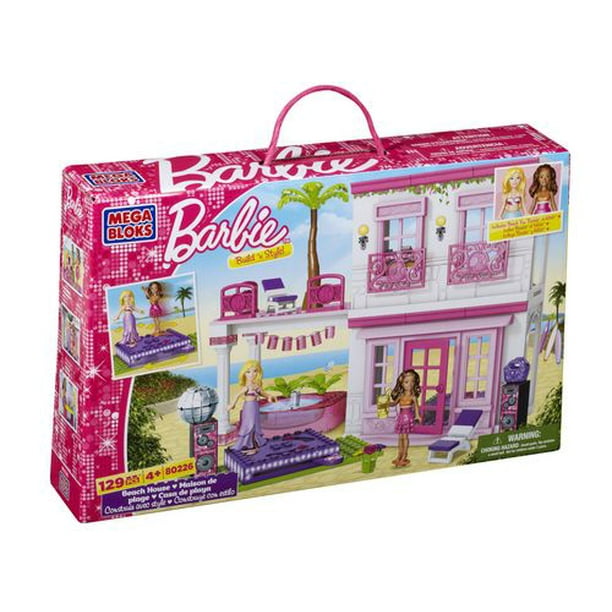 Caravan Maison de plage à construire « Build 'n Style » Barbie de Mega Bloks