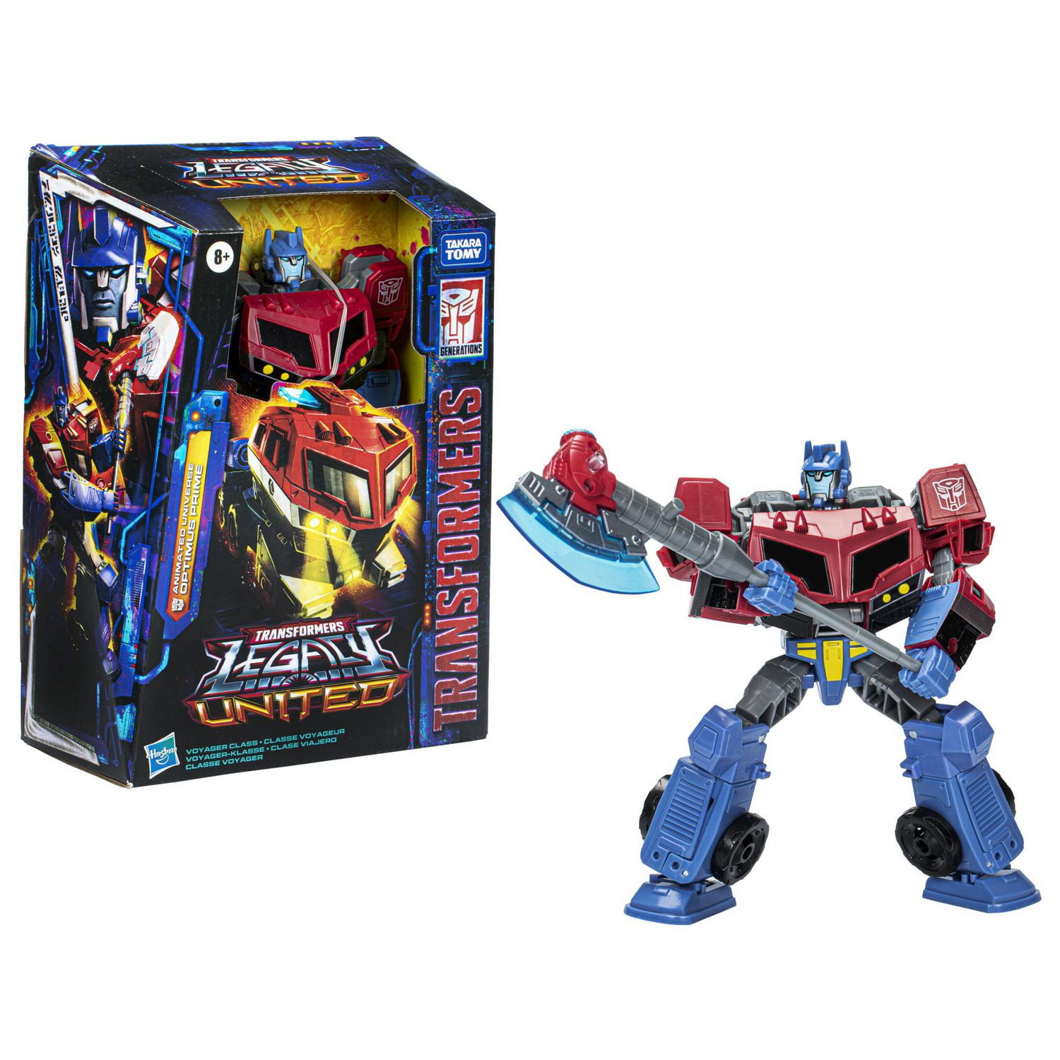 Transformers universe 25th anniversary gi series store deluxe box set optimus prime