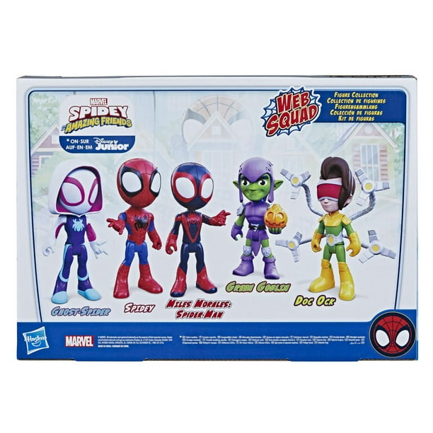 Marvel Spidey and His Amazing Friends, collection de figurines Web Squad À  partir de 3 ans 