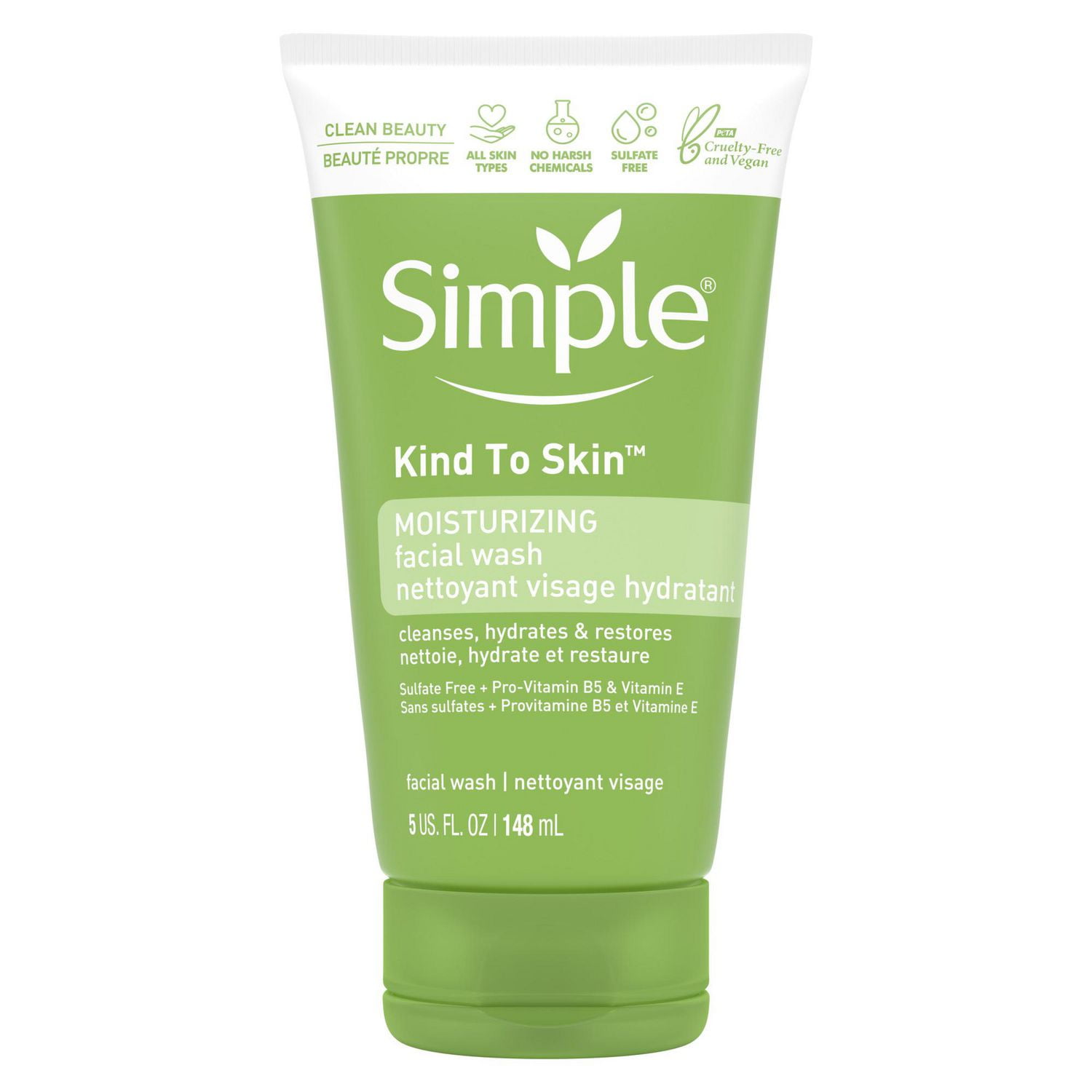 Simple Kind to Skin Moisturizing Face Wash