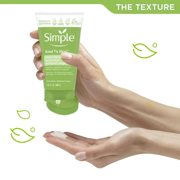 Simple Kind to Skin Moisturizing Facial Wash, Simple® Skincare