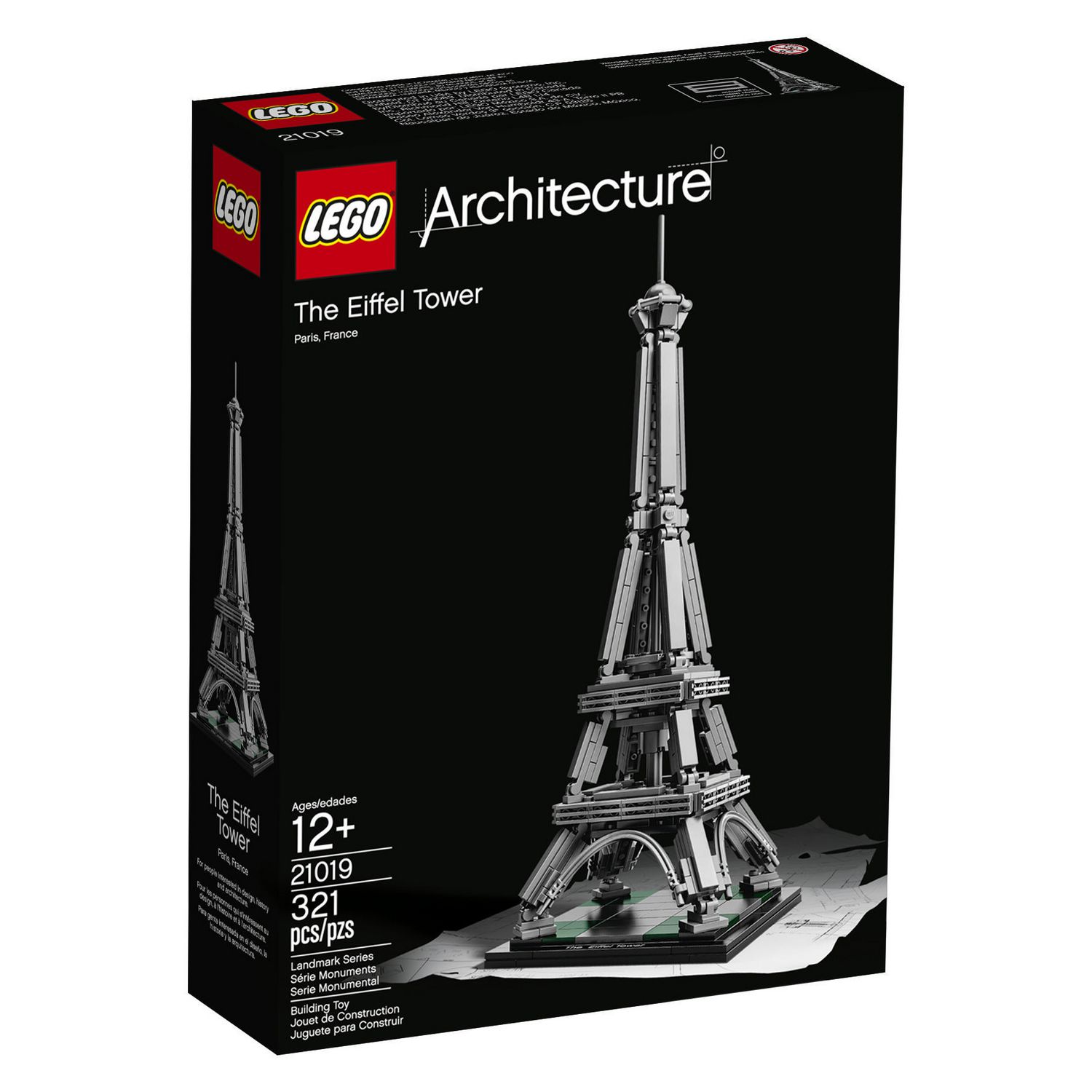 LEGO® Architecture - The Eiffel Tower Landmark Series Building Toy