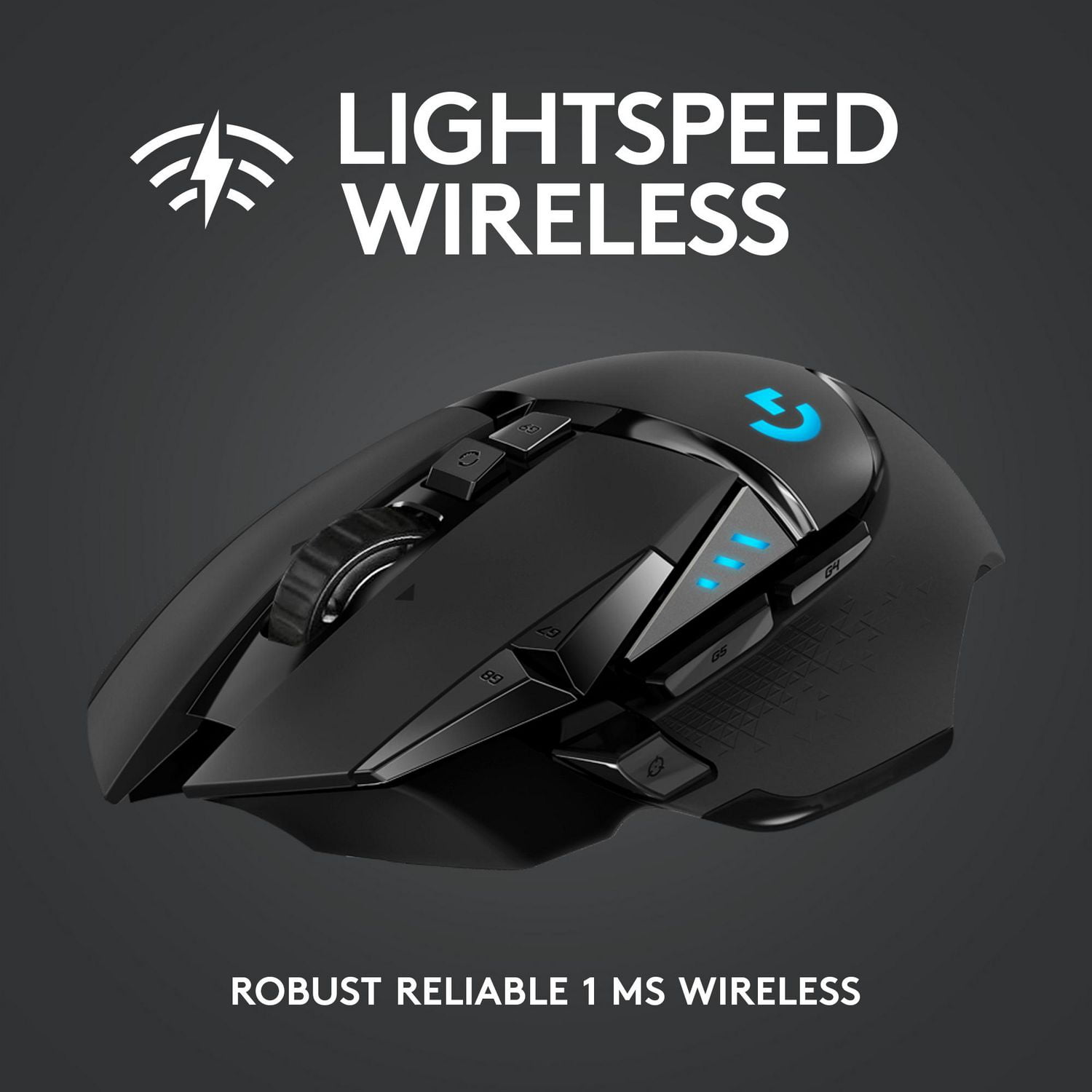 Logitech G502 Lightspeed 16000 DPI Wireless Optical Gaming Mouse