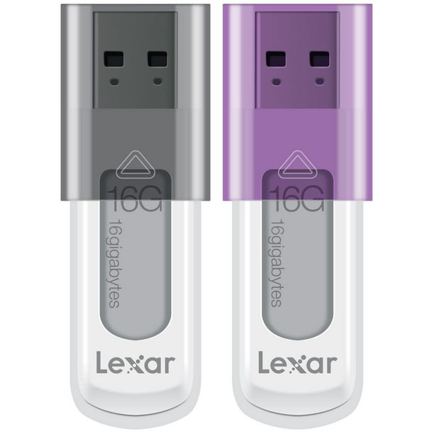 Clé USB Lexar®JumpDrive® S50 16 Go USB, paq. de 2