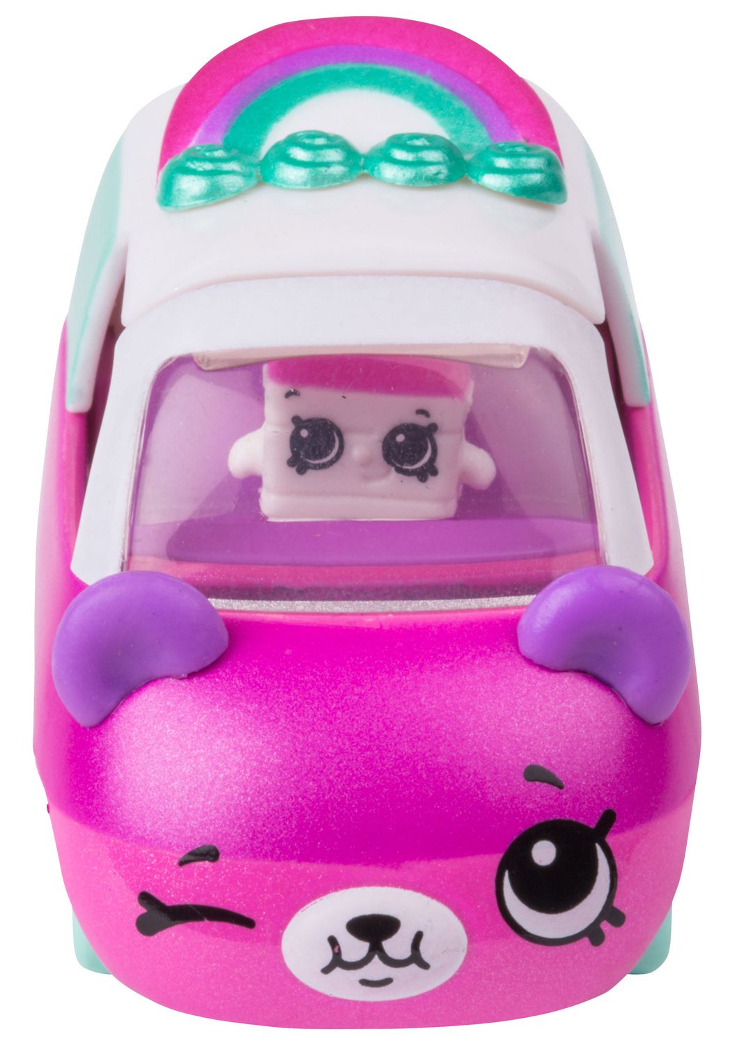 Shopkins Cutie Cars Yo Go-Cart Purple Pink