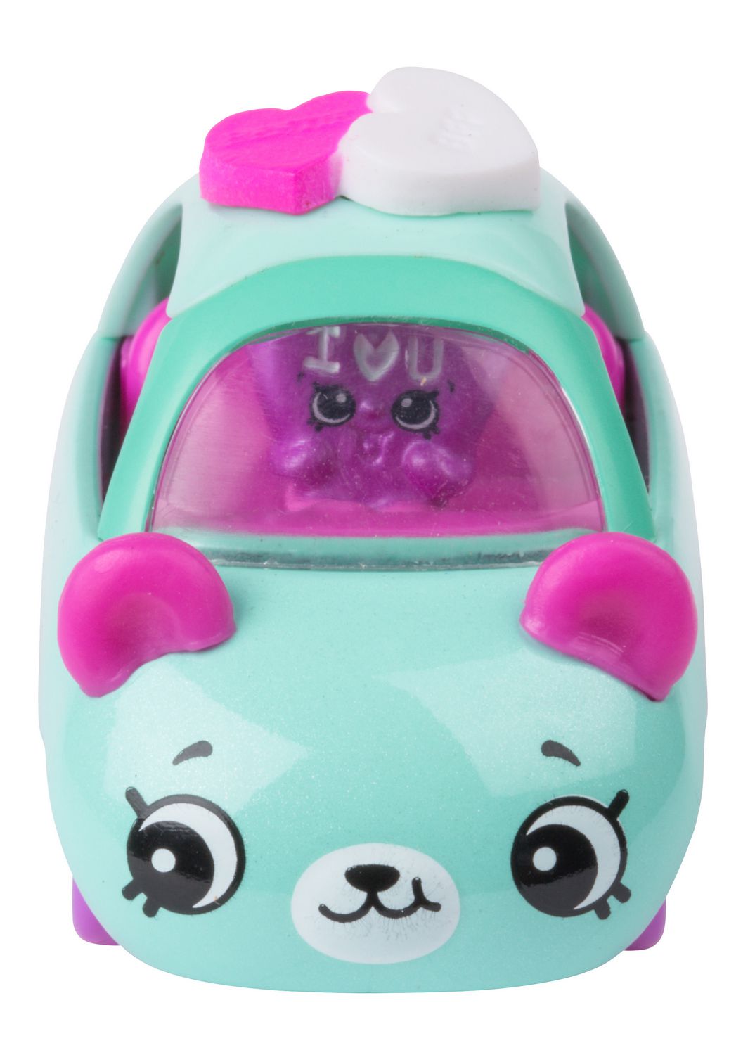 Shopkins Cutie Cars Hearts Blue, Pink and White