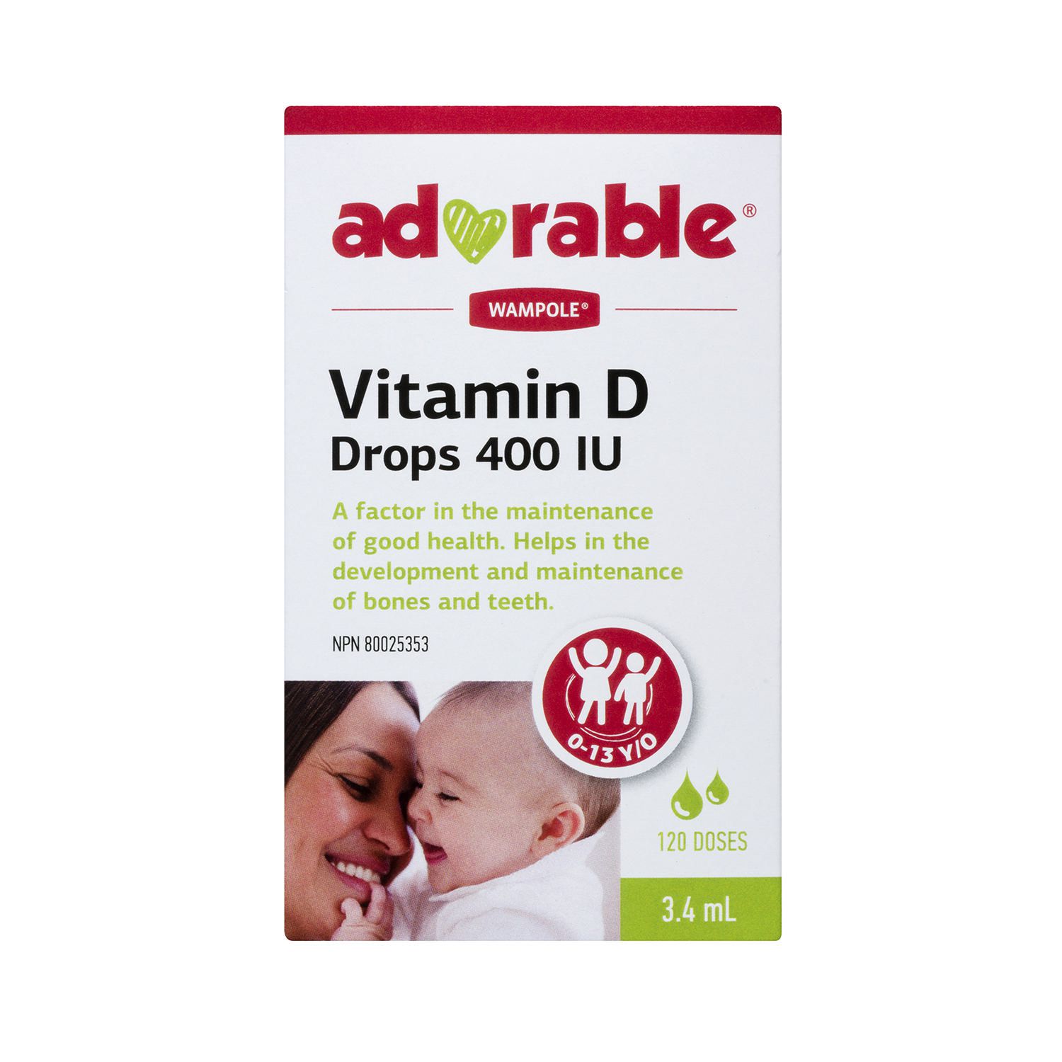 Wampole Adorable Vitamine D Drops Walmart Canada