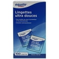 thumbnail image 2 of Lingettes pour lentilles ultra douces Equate, 100 Count, 115mm x 145mm, 2 of 4