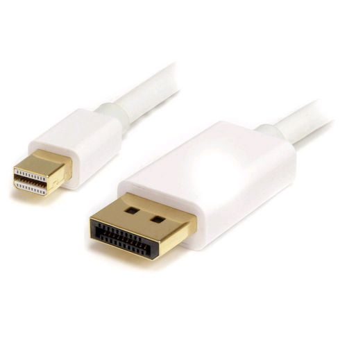 Câble blanc Mini DisplayPort® vers DisplayPort