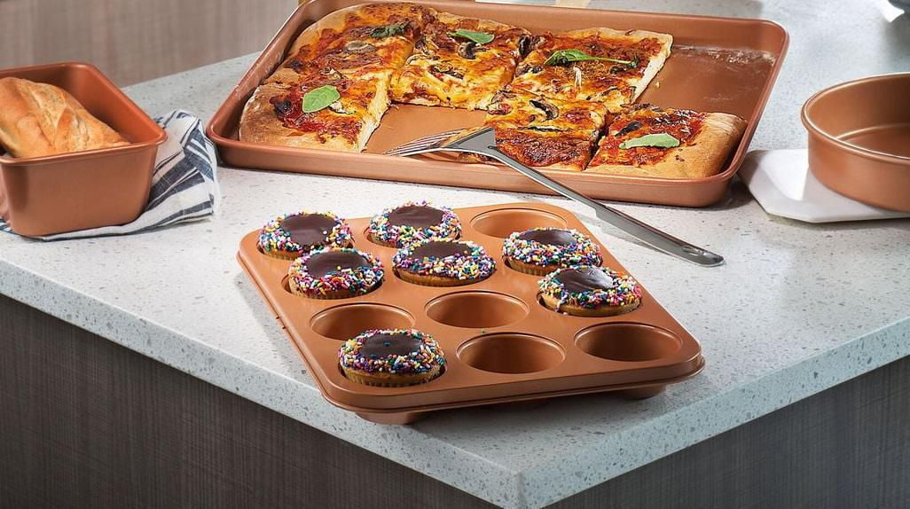 Gotham steel muffin clearance pan