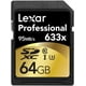 Lexar® Professional Carte mémoire SDXC™ 633x de 64 Go – image 1 sur 2