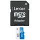 Lexar® High-Performance Carte mémoire microSDHC™ UHS-I (633x) 32 Go avec adaptateur – image 1 sur 2