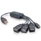 C2G Câble USB 2.0 concentrateur de 11 ports en 4 – image 1 sur 4