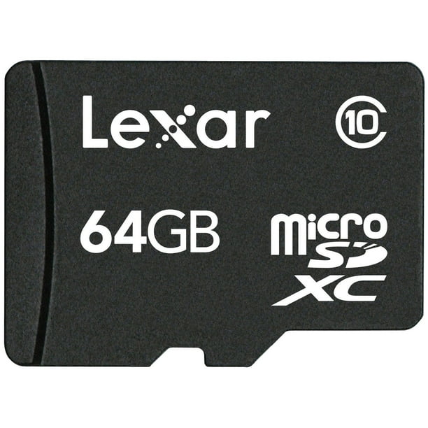 Lexar® 64GB Mobile microSDHC™ Class 10 High Performance Memory Card ...