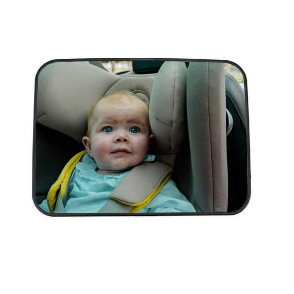 Ezi Mirror Classic - Durable Rear Seat Mirror, 92% Recycled Plastic