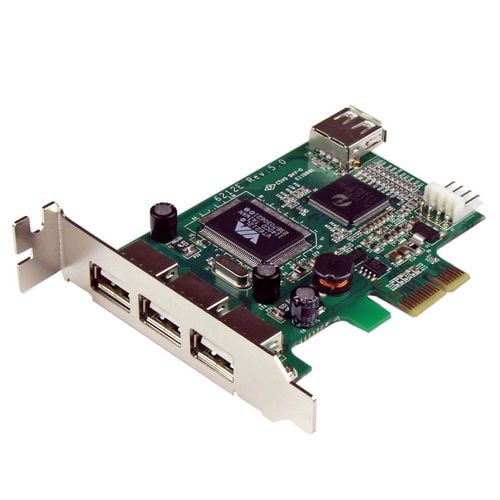 Carte USB 4 ports PCI Express ultraplate haut débit