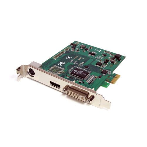 Carte de capture audio/vidéo PCI-E HDMI®, DVI, composant, VGA