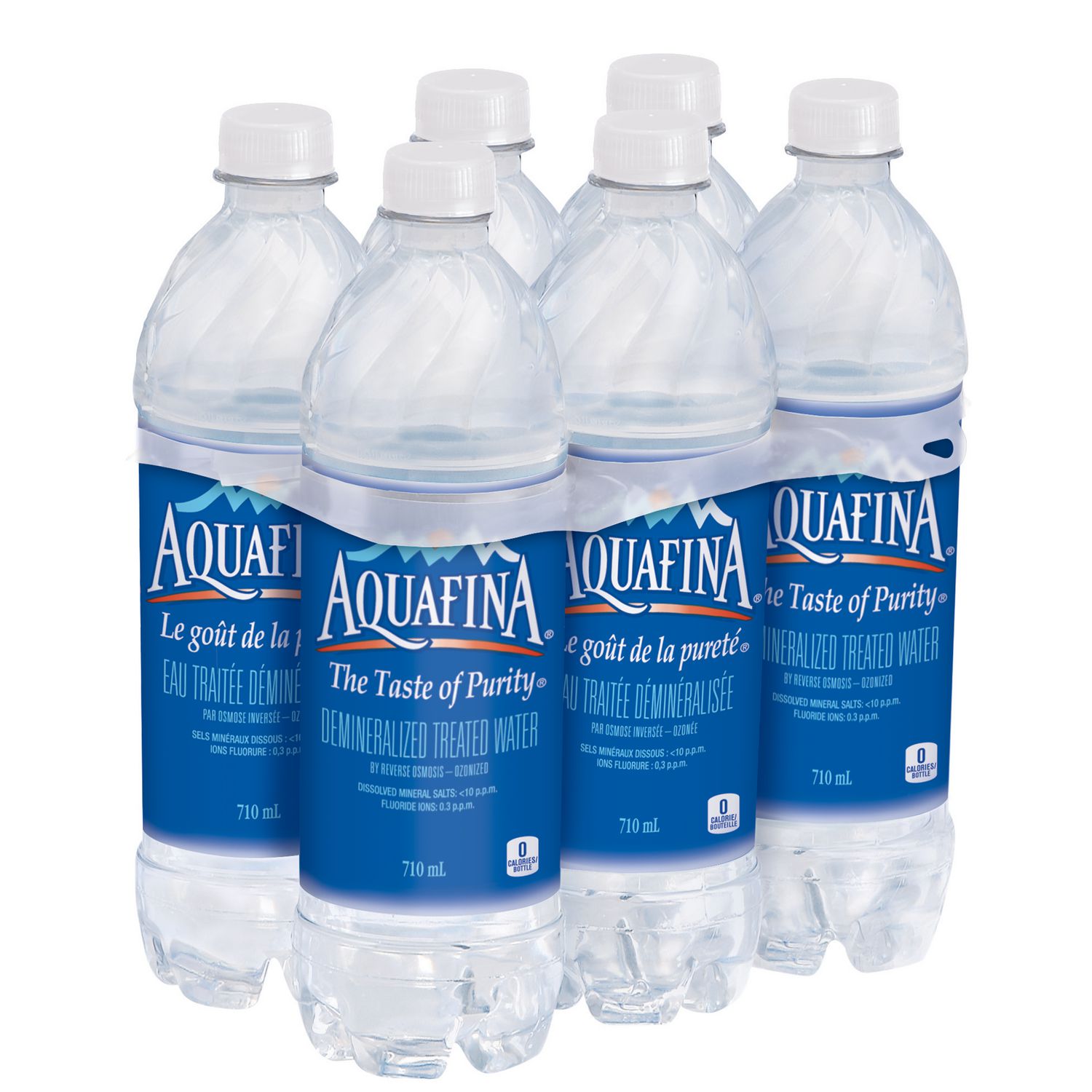 Aquafina Purified Water, 710 mL Bottles, 6 Pack Walmart Canada