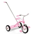 thumbnail image 1 of Radio Flyer Classic Pink Tricycle with Push Handle, 1 of 8
