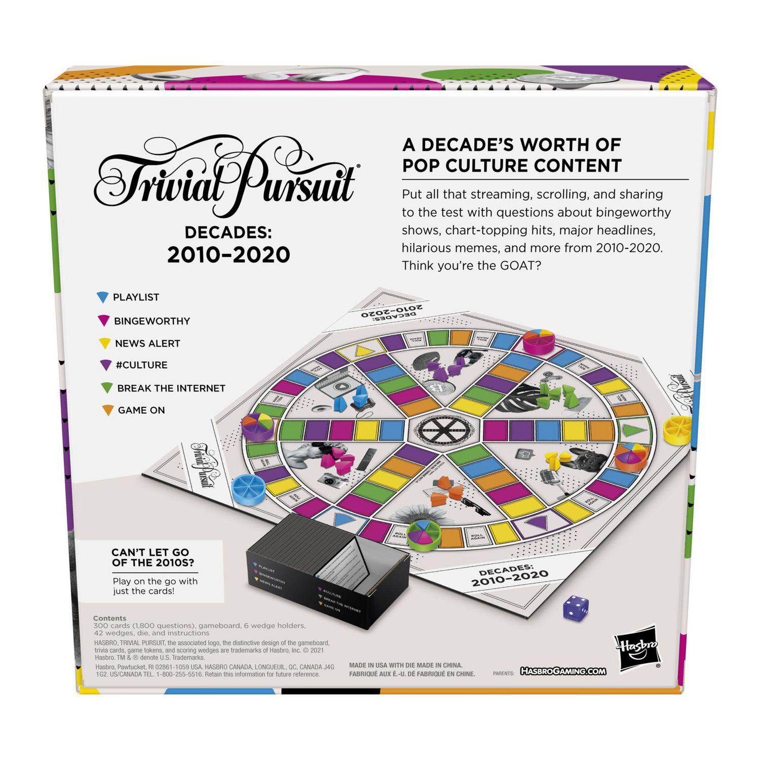 Trivial　to　Adults　Ages　2020　Pursuit　Up　(English　Trivia　Pop　for　Game　Version)　for　Teens,　Decades　16　2010　Game　Players,　to　Board　Culture　and　and