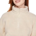 thumbnail image 4 of Wild Skye Women's Quarter-Zip Sherpa Pullover, 4 of 6