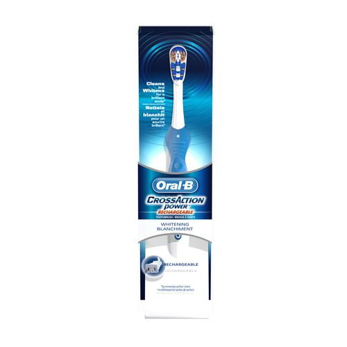 Brosse à dents électrique rechargeable Oral-B CrossAction Power Max 3D White