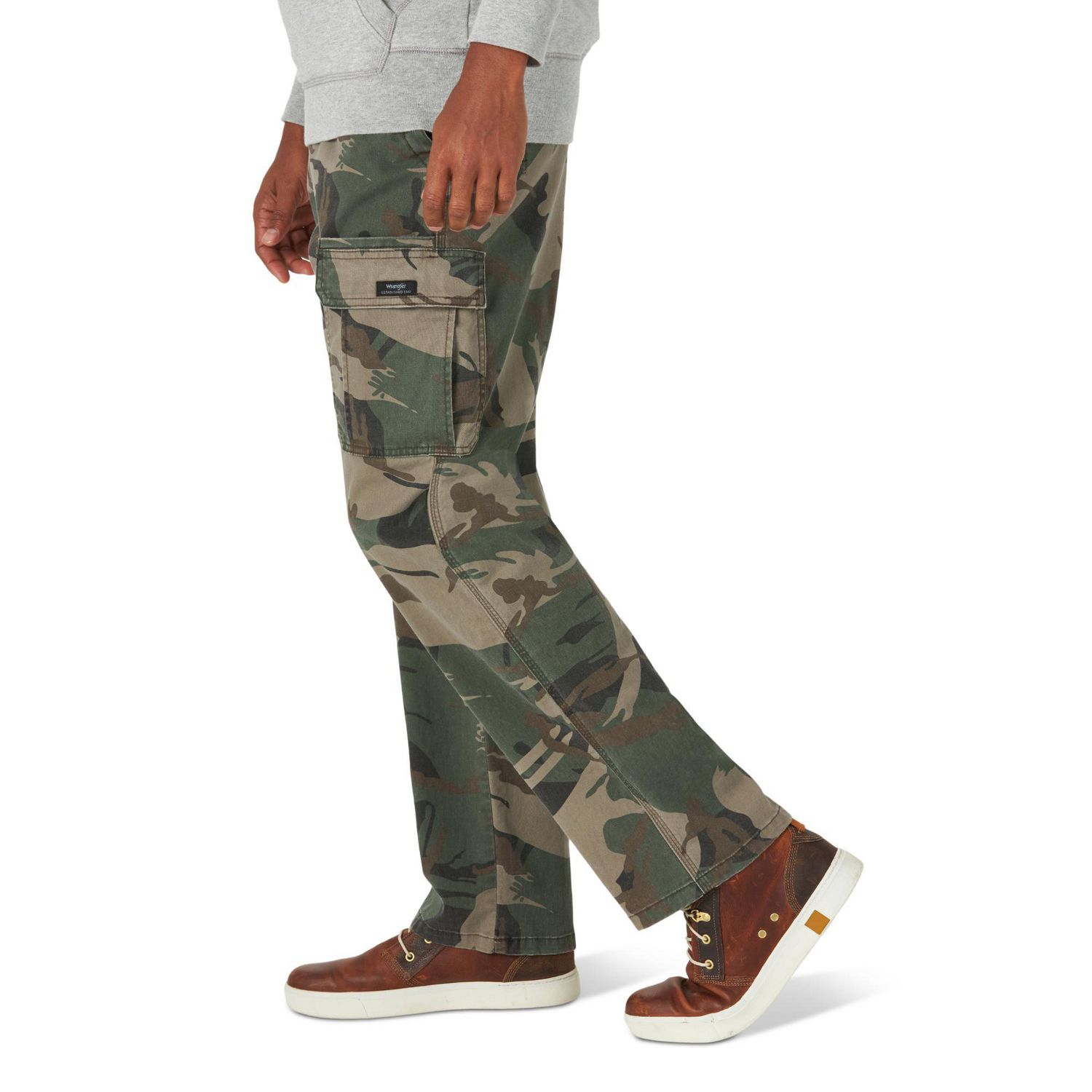 Size 10 Slim Wrangler Camo Cargo Pants Adjustable Waist