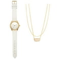 thumbnail image 2 of Ladies  white strap Watch and Necklace, 2 of 3
