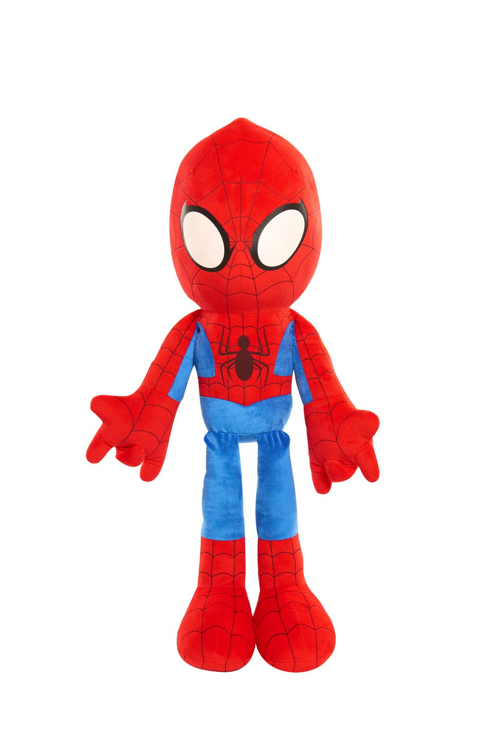 large spiderman plush toy