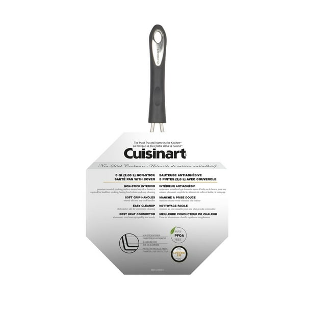 Cuisinart 3QT Saute Pan Model #533-24BK, NO LID