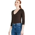 thumbnail image 2 of George Women's V-Neckline Bodysuit, 2 of 6