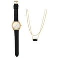 thumbnail image 2 of Ladies  black strap Watch and Necklace, 2 of 3